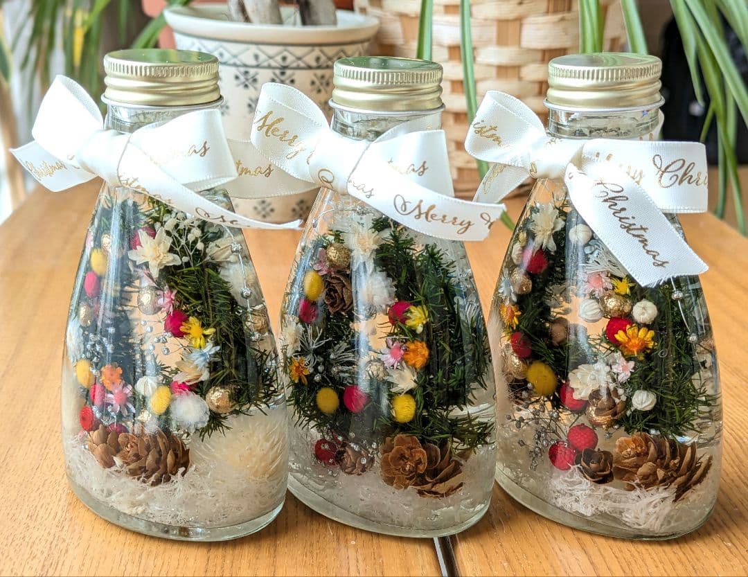 No. 230 マミ　おまとめクリスマスのハーバリウム