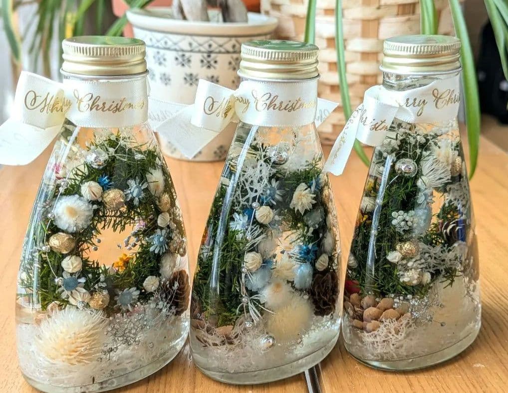 No. 230 マミ　おまとめクリスマスのハーバリウム