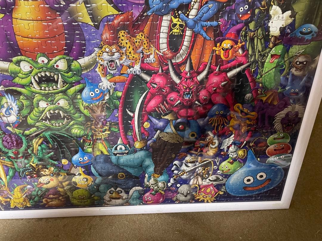 【完成品！】ドラクエ　パズル　3枚セット　額縁つき　外枠つき