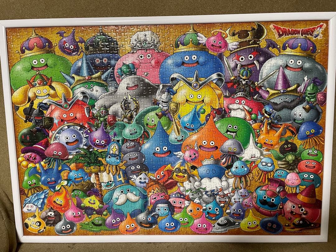 【完成品！】ドラクエ　パズル　3枚セット　額縁つき　外枠つき