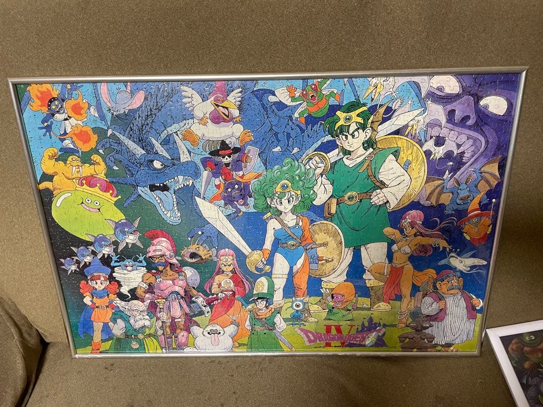 【完成品！】ドラクエ　パズル　3枚セット　額縁つき　外枠つき