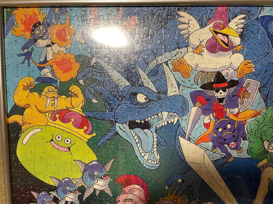 【完成品！】ドラクエ　パズル　3枚セット　額縁つき　外枠つき