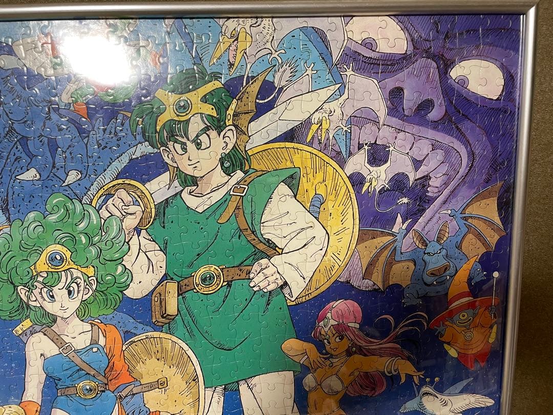 【完成品！】ドラクエ　パズル　3枚セット　額縁つき　外枠つき