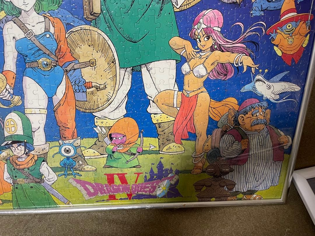 【完成品！】ドラクエ　パズル　3枚セット　額縁つき　外枠つき