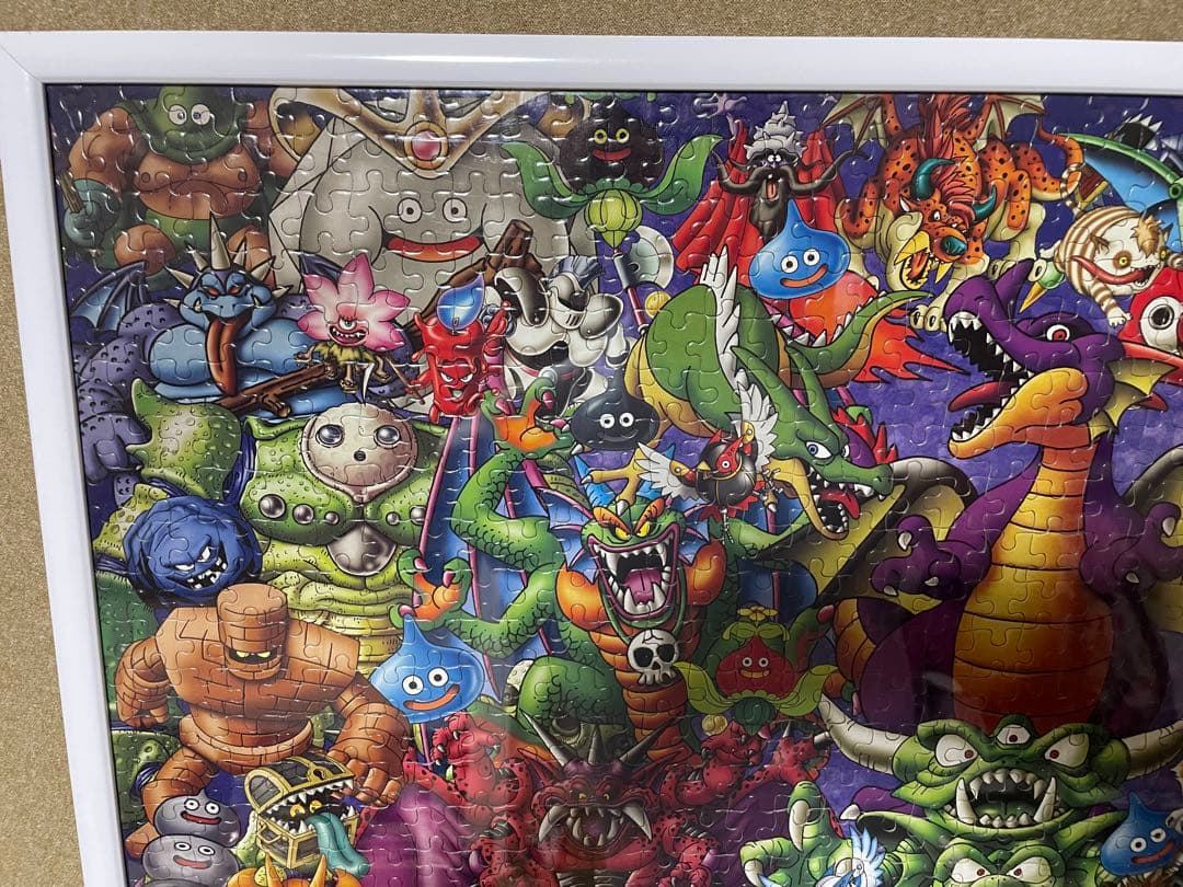 【完成品！】ドラクエ　パズル　3枚セット　額縁つき　外枠つき
