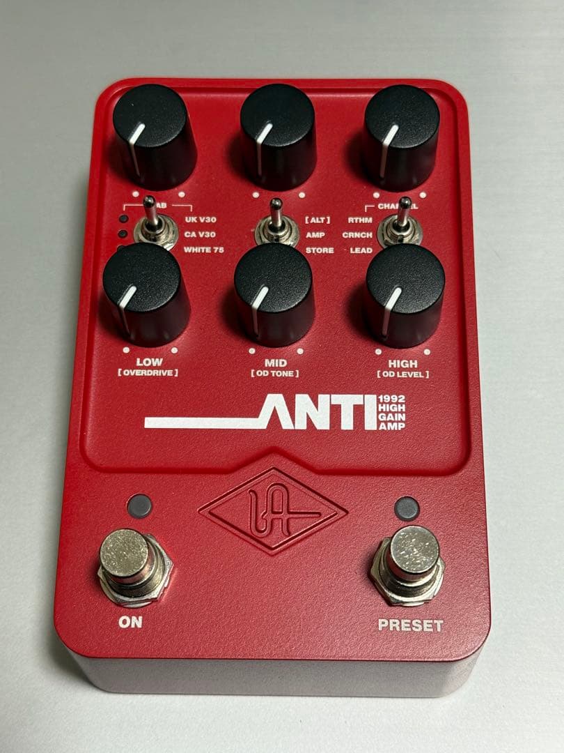 UAFX ANTI 1992 High Gain Amp 純正アダプター付