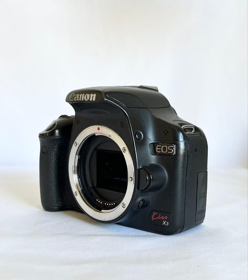 【完動品】Canon EOS Kiss X3 ボディ 一眼レフ デジタルカメラ