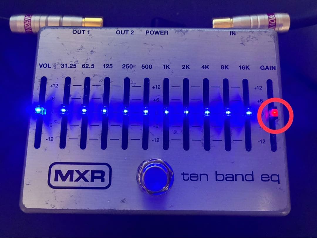☆送料無料☆MXR M108S 10 Band Graphic EQ