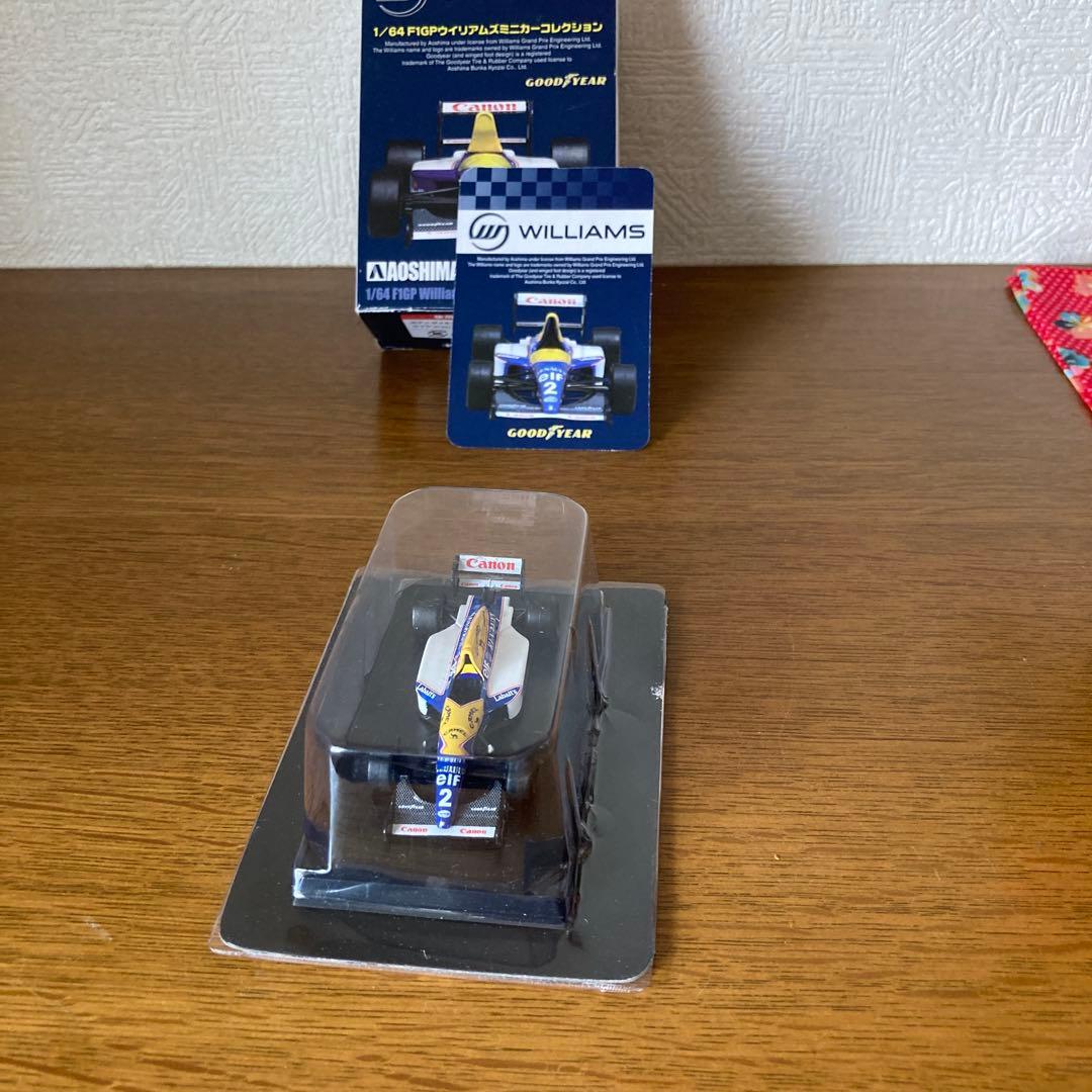 ミニカー CAMEL Canon Williams FW15C 1/64