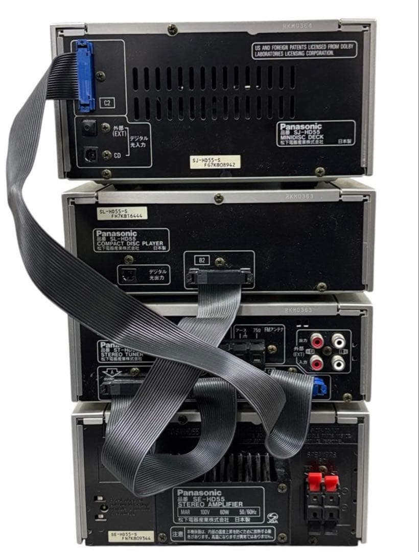 【中古】Panasonic SE-HD55 システムコンポ　ジャンク