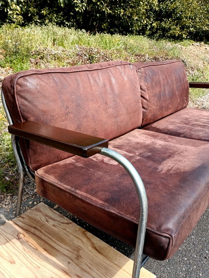 ジャーナルスタンダード Laval sofa　ラバルソファ　レザー　アイアン　鉄