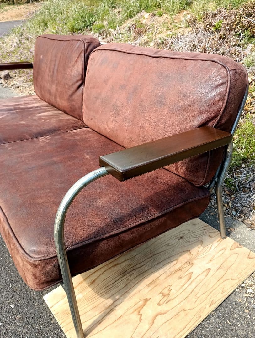 ジャーナルスタンダード Laval sofa　ラバルソファ　レザー　アイアン　鉄