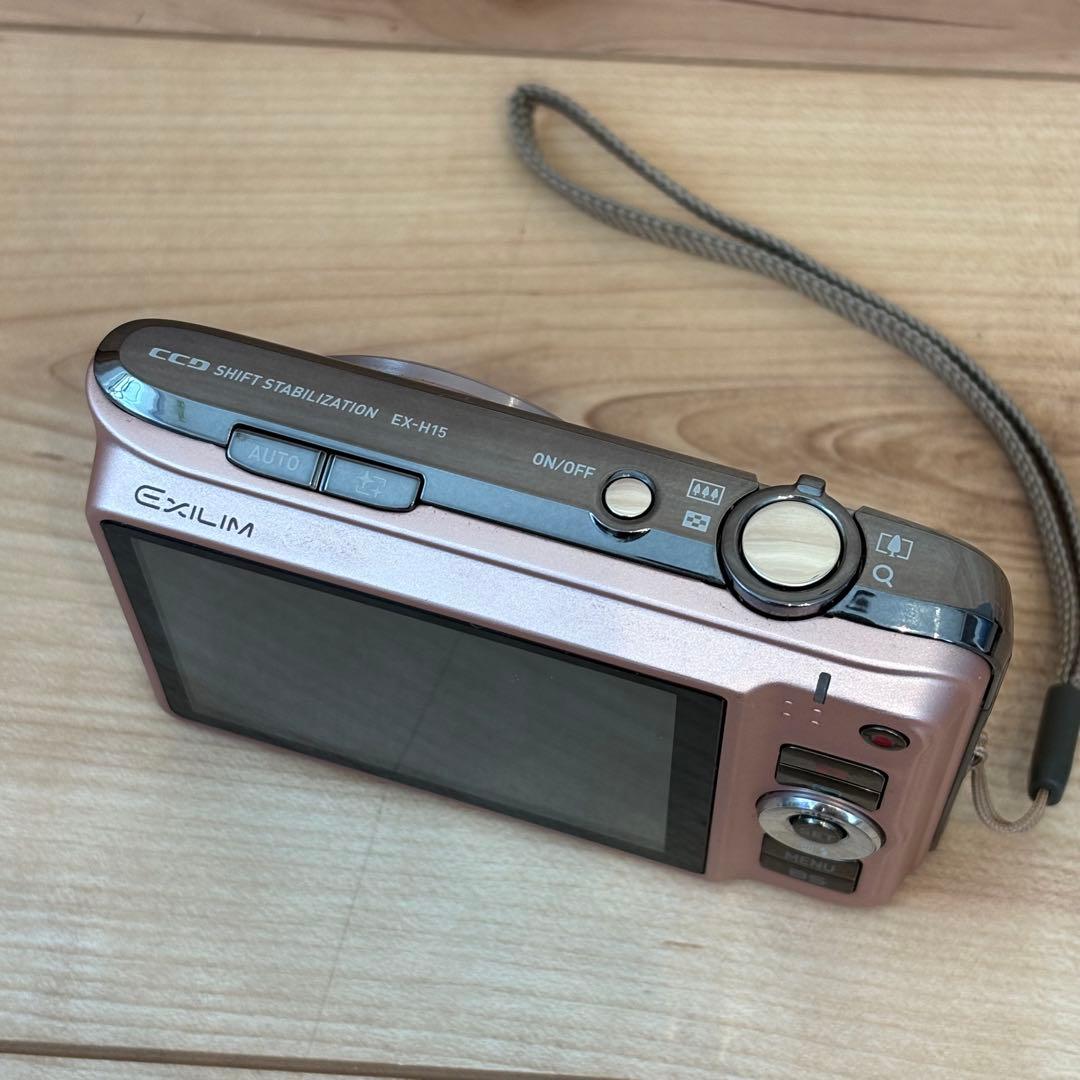 【匿名発送】カシオ　CASIO デジタルカメラ　EXILIM EX-H15