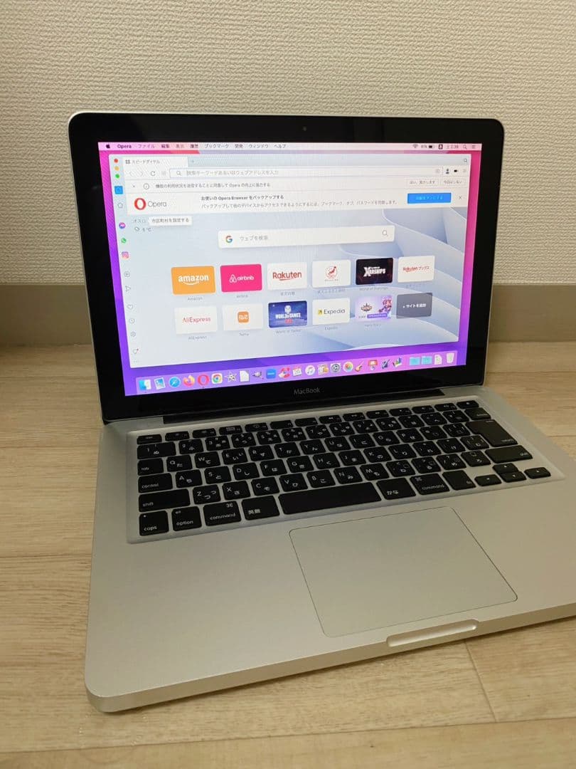 【バッテリー交換済み】Apple MacBook 13インチ