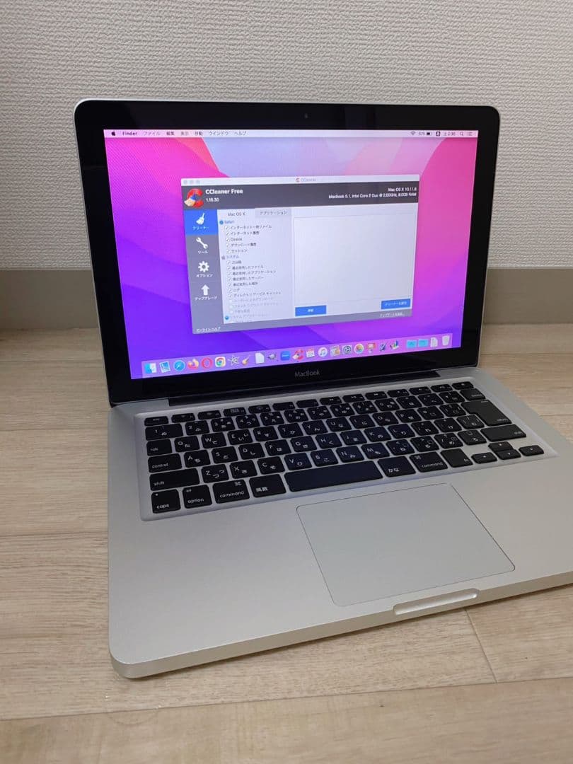 【バッテリー交換済み】Apple MacBook 13インチ