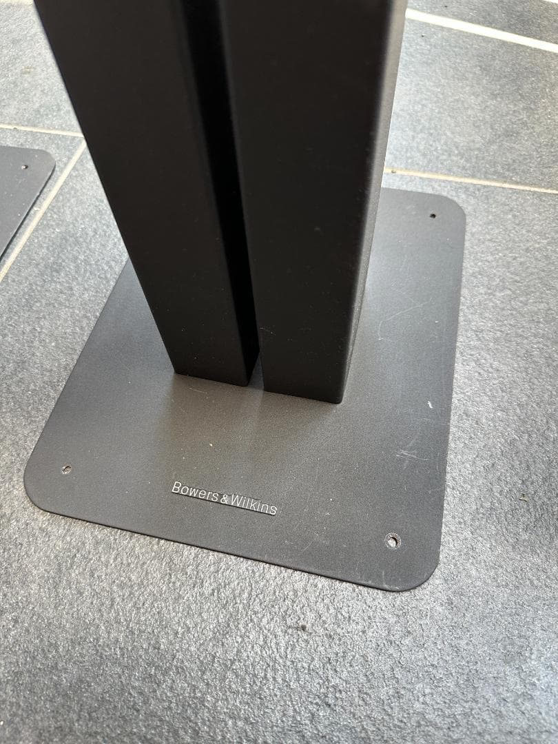 B&W STAV24 スピーカースタンド（サンド充填済・純正箱付き）引き取り限定