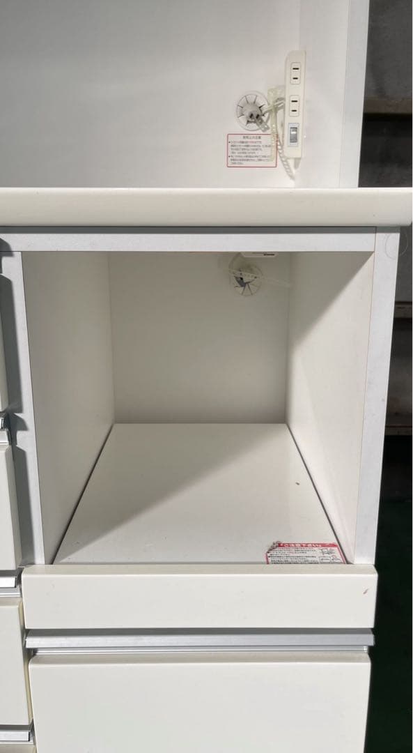 ニトリ RESUME キッチンボード 食器棚 ホワイト