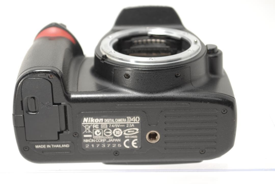 ☘️スマホ転送✨動作良品☘️ニコン Nikon D40 標準レンズキット