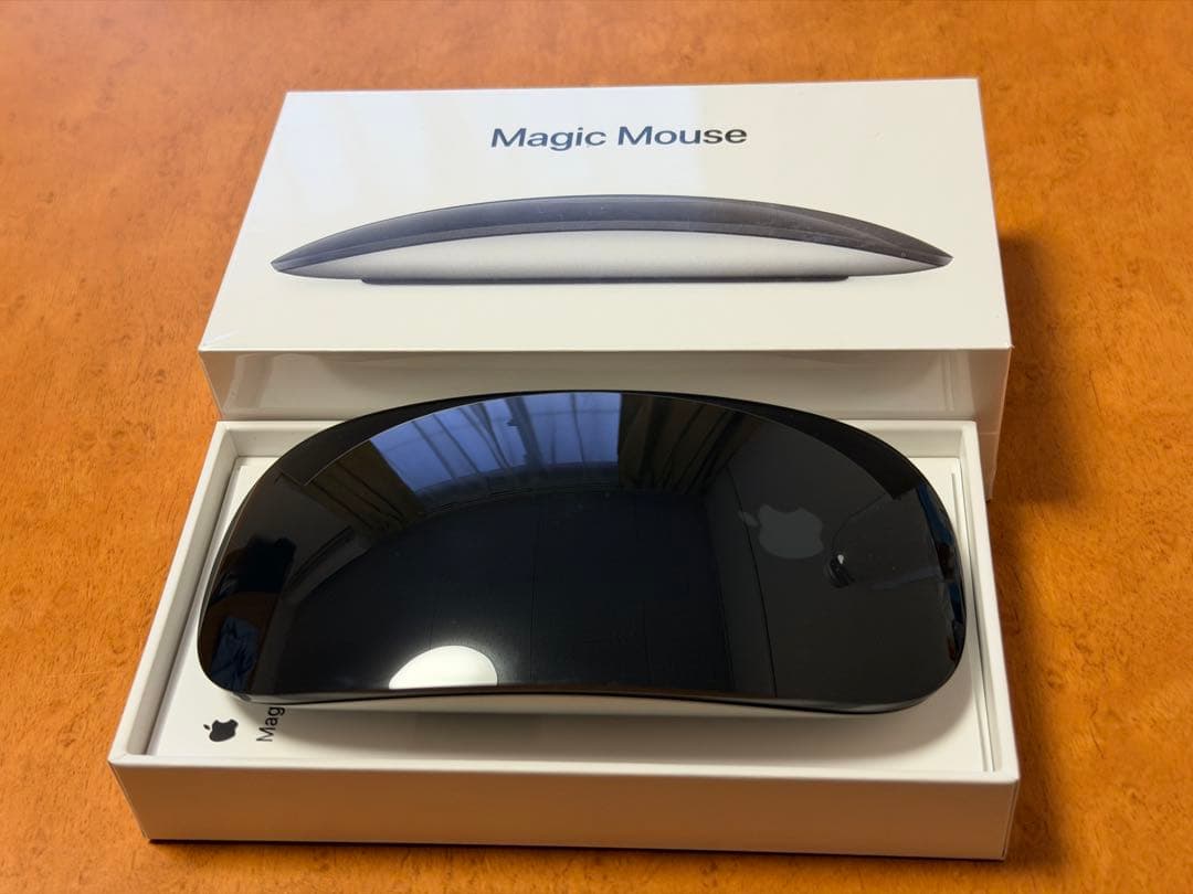 Apple Magic Mouse ブラック 本体 充電ケーブル付き