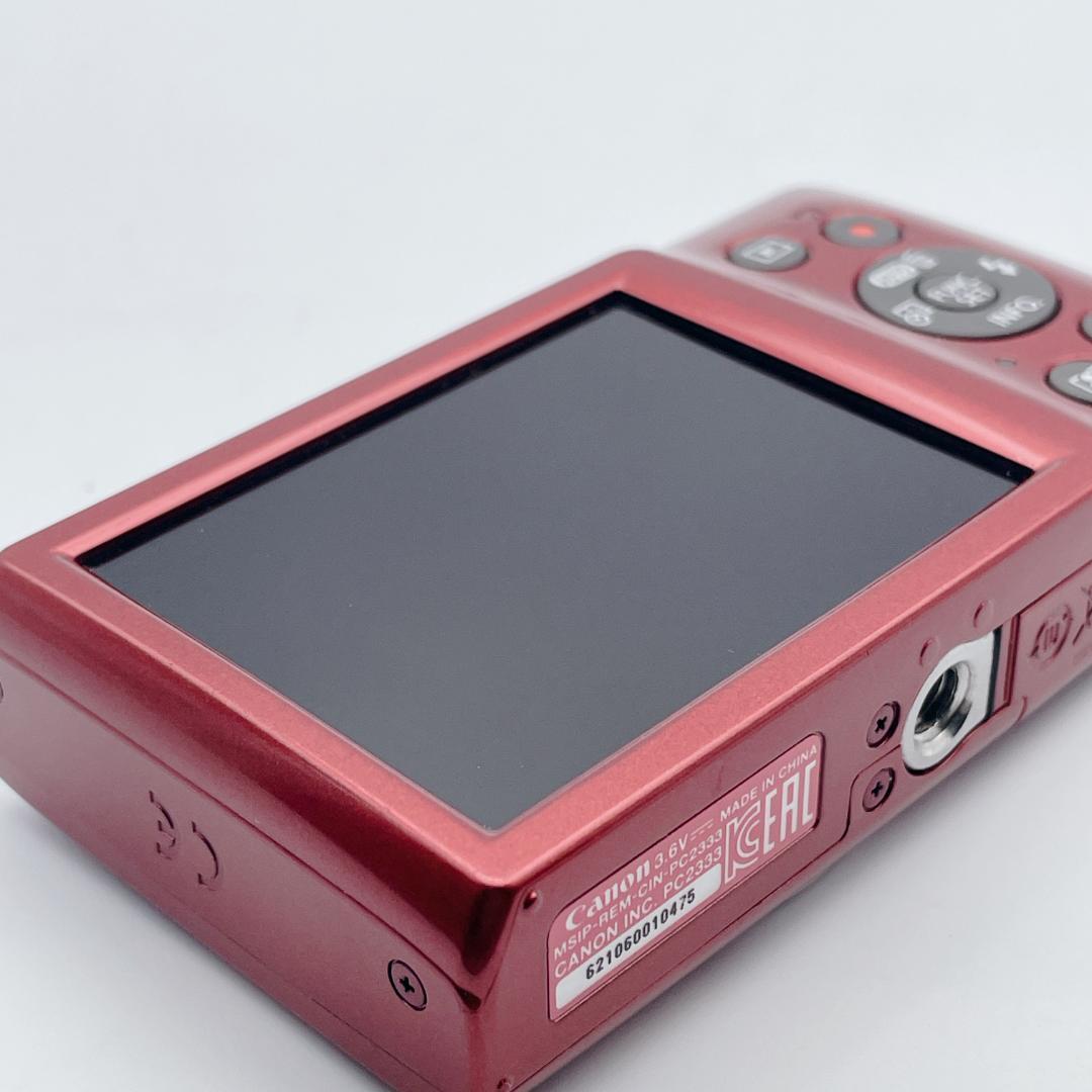 【美品】Canon IXY 200 コンパクトデジタルカメラ レッド