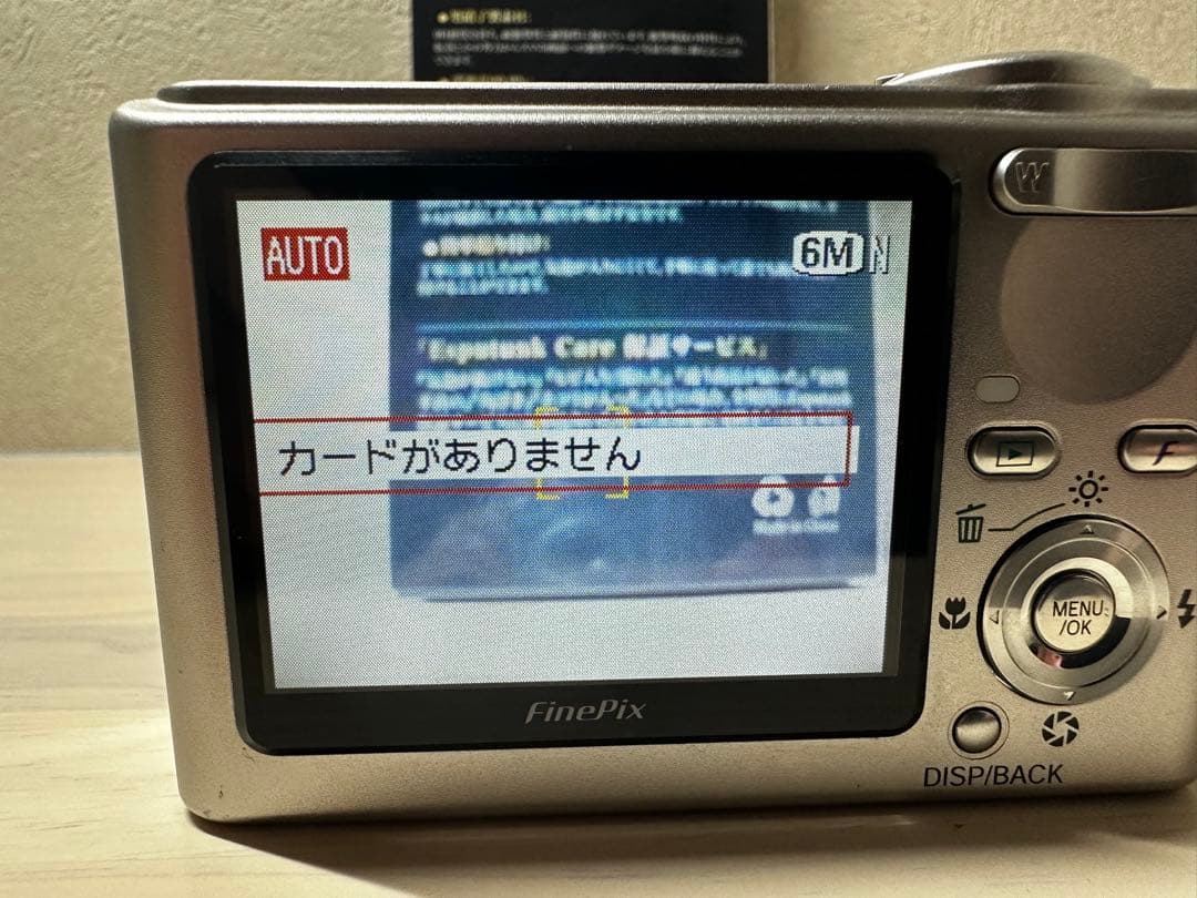 美品【動作確認ＯＫ】FUJIFILM FinePix F11 デジカメ コンデジ