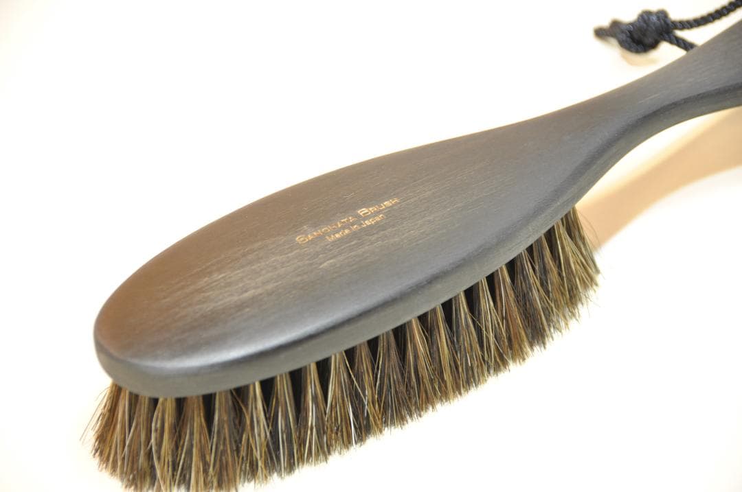 SANOHATA BRUSH さのはたブラシ 洋服用ブラシ　馬毛　ホースブラシ