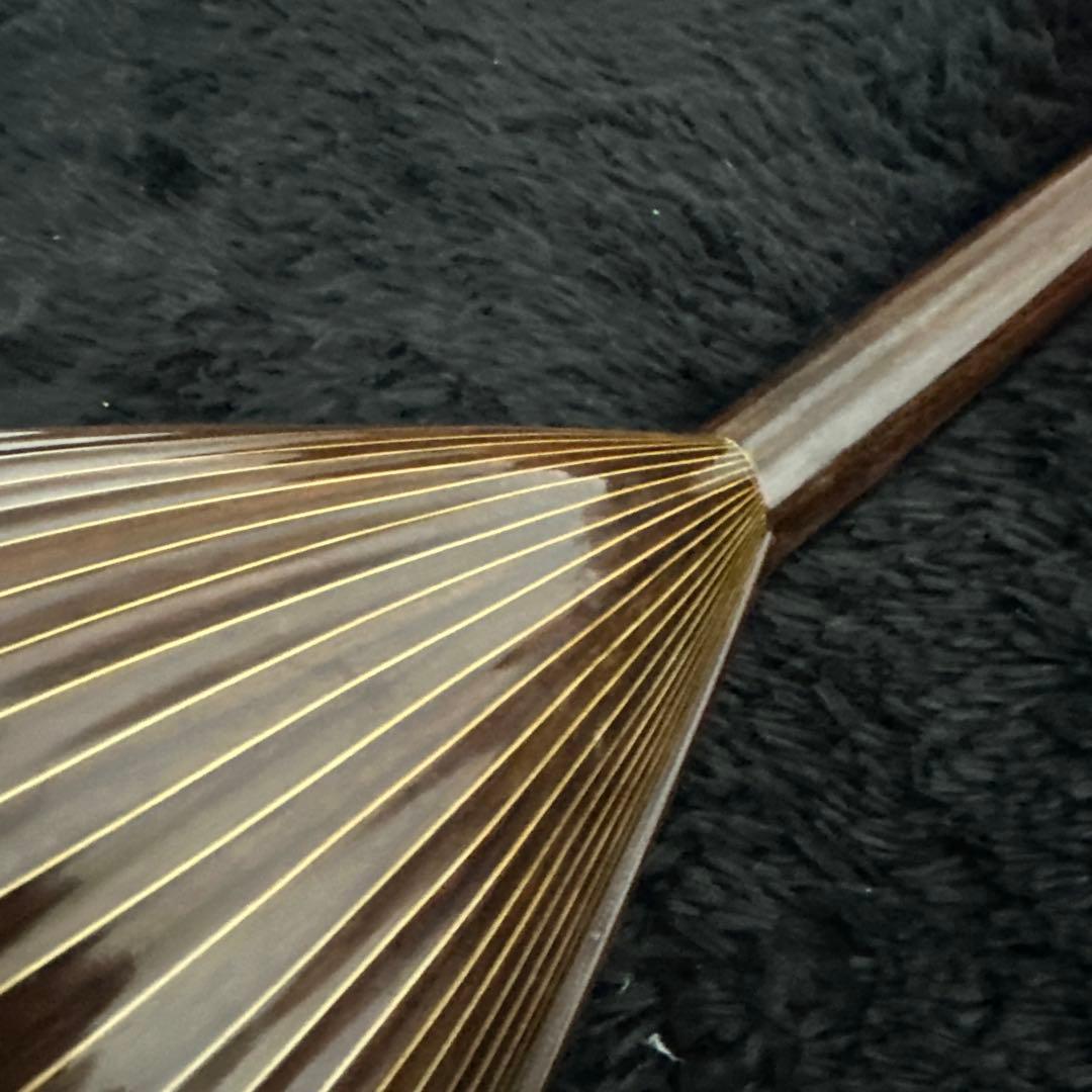 高級 石川マンドリン オーダー品？ 弦楽器 マンドリン リブ掘り