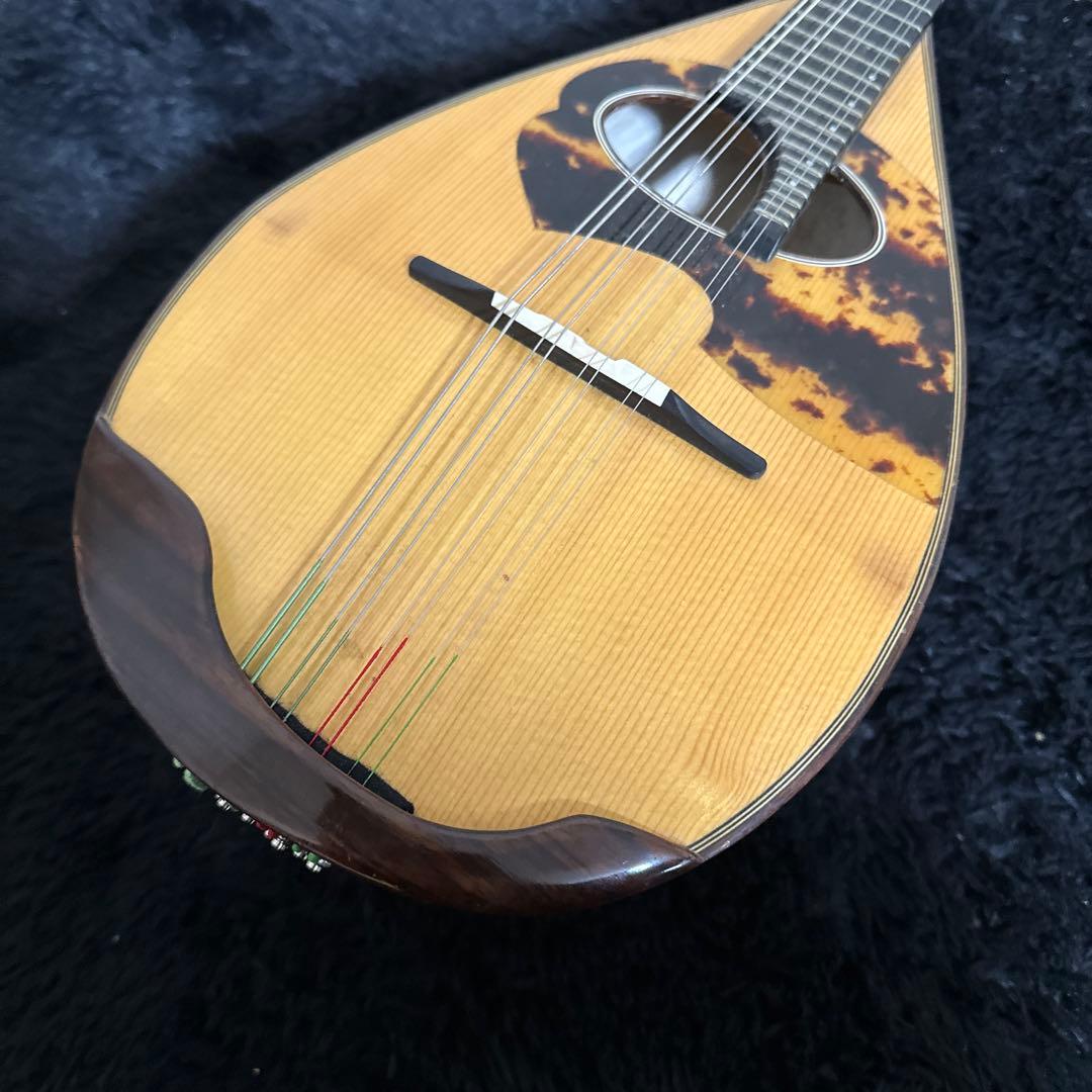 高級 石川マンドリン オーダー品？ 弦楽器 マンドリン リブ掘り
