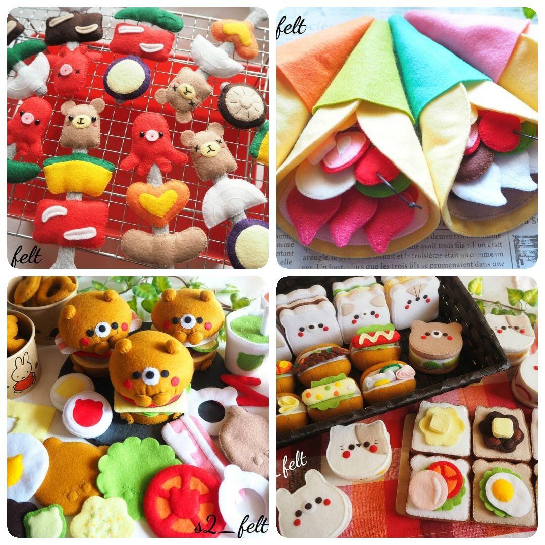 フェルトままごと オーダー受付中(*^^*)