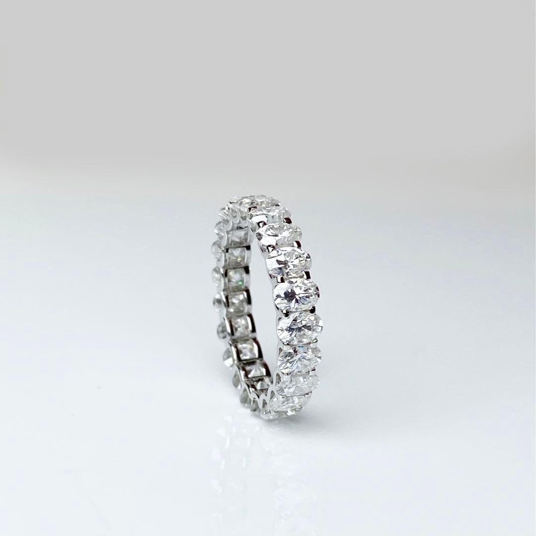 モアサナイト ルース オーバルカット D-E／VVS