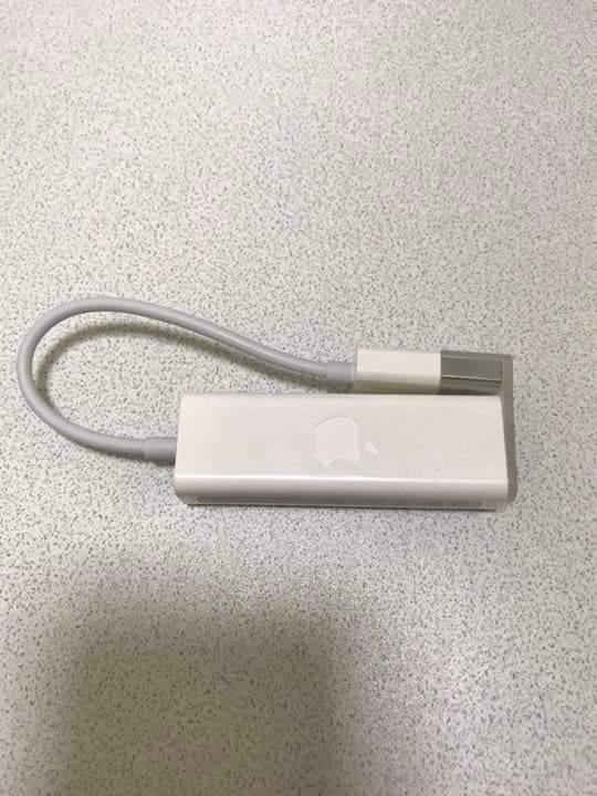 Apple Ethernetアダプタ＆lightning USB3