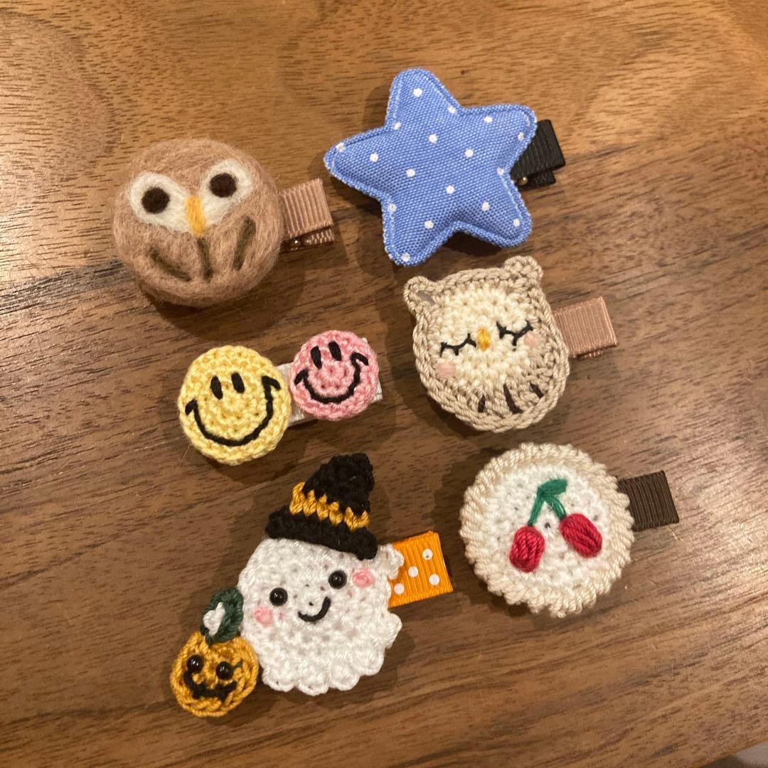 りーちゃん様ご確認用☆ベビーヘアクリップ