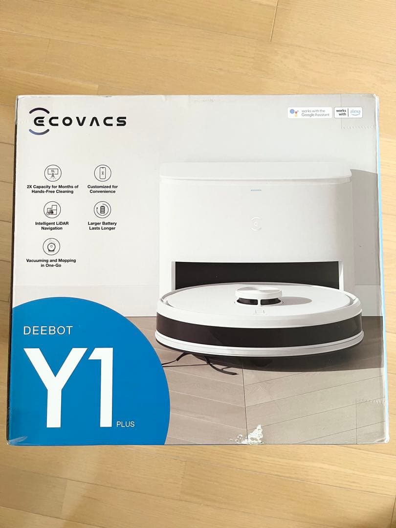 ★ 新品 未開封 ★ ECOVACS エコバッグス DEEBOT Y1 PLUS