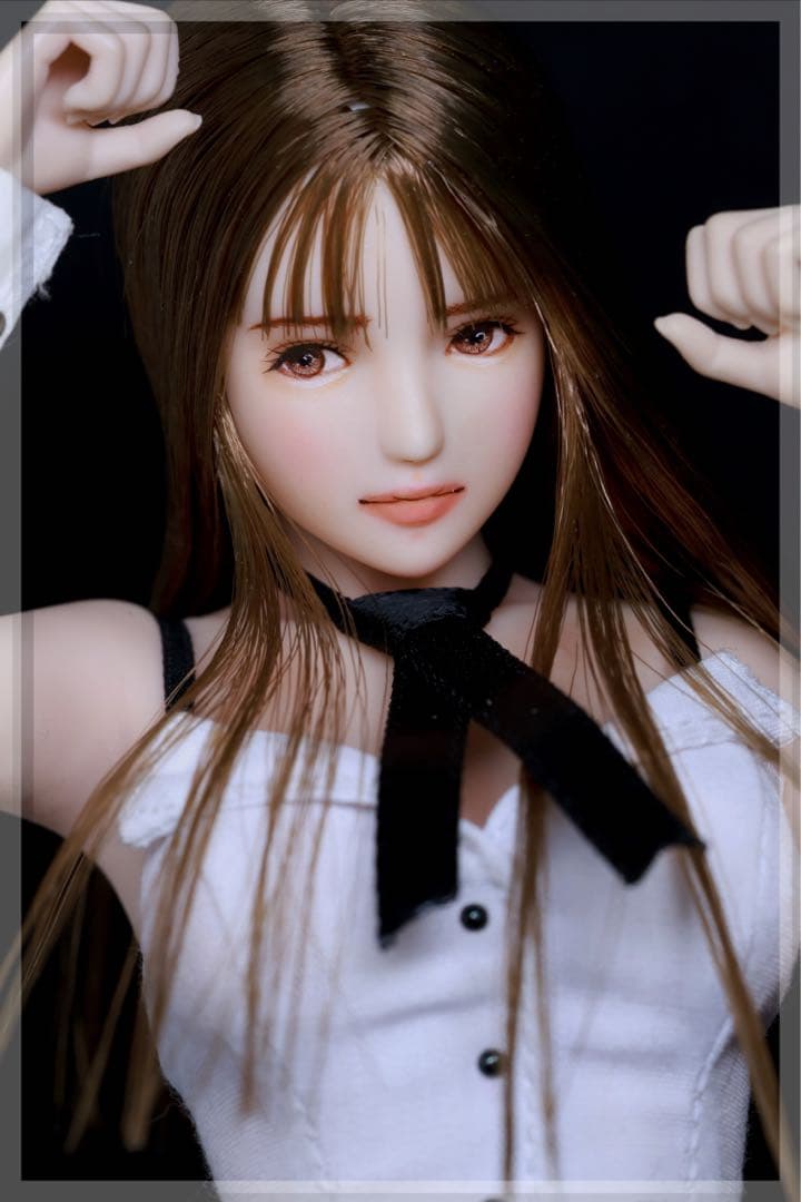 ♪♪ 1/6 　ドール カスタムドールヘッド1762 永理咲(えりさ)　♪♪