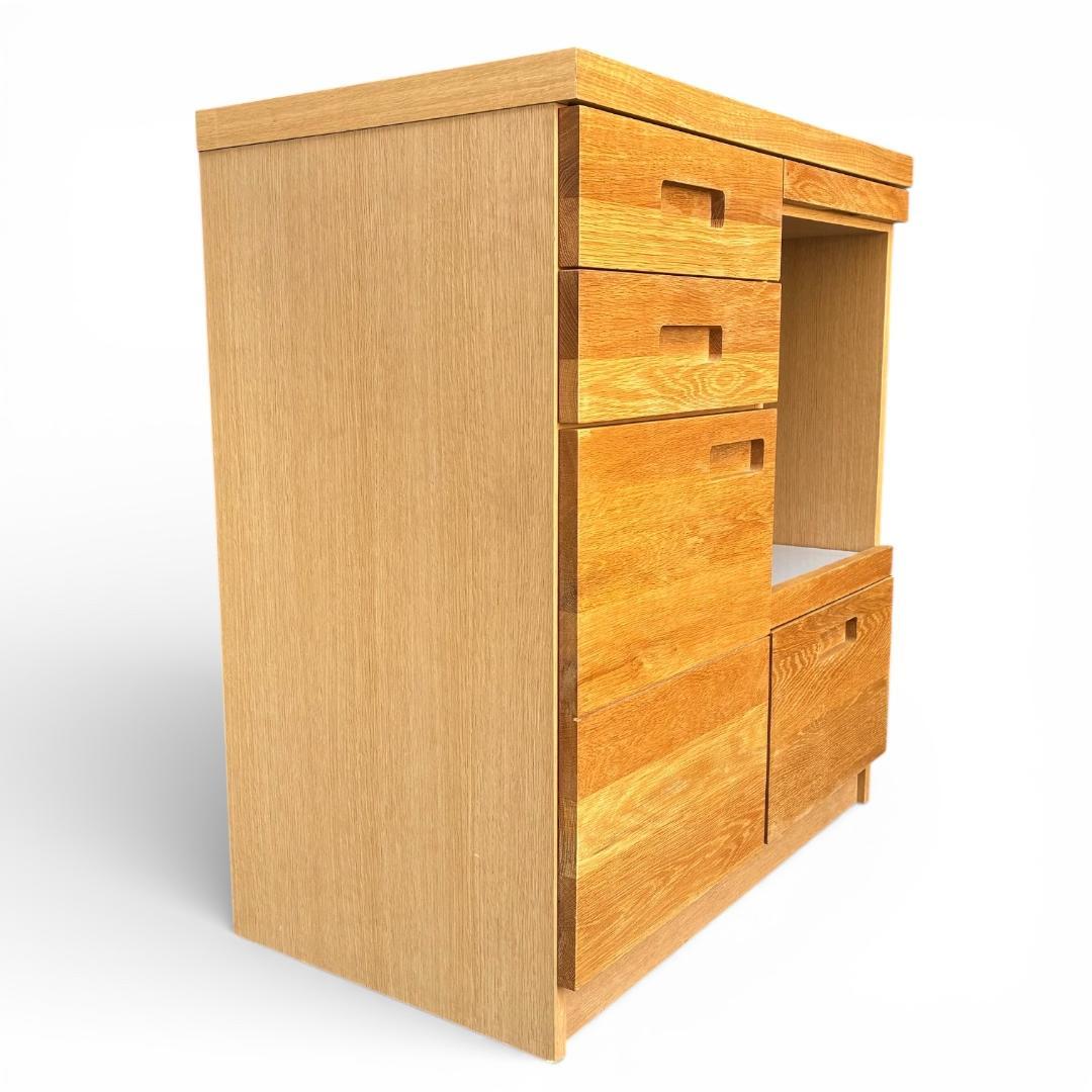 【廃番】unico ウニコ HUTTE キッチンカウンター 天然木(無垢材)使用