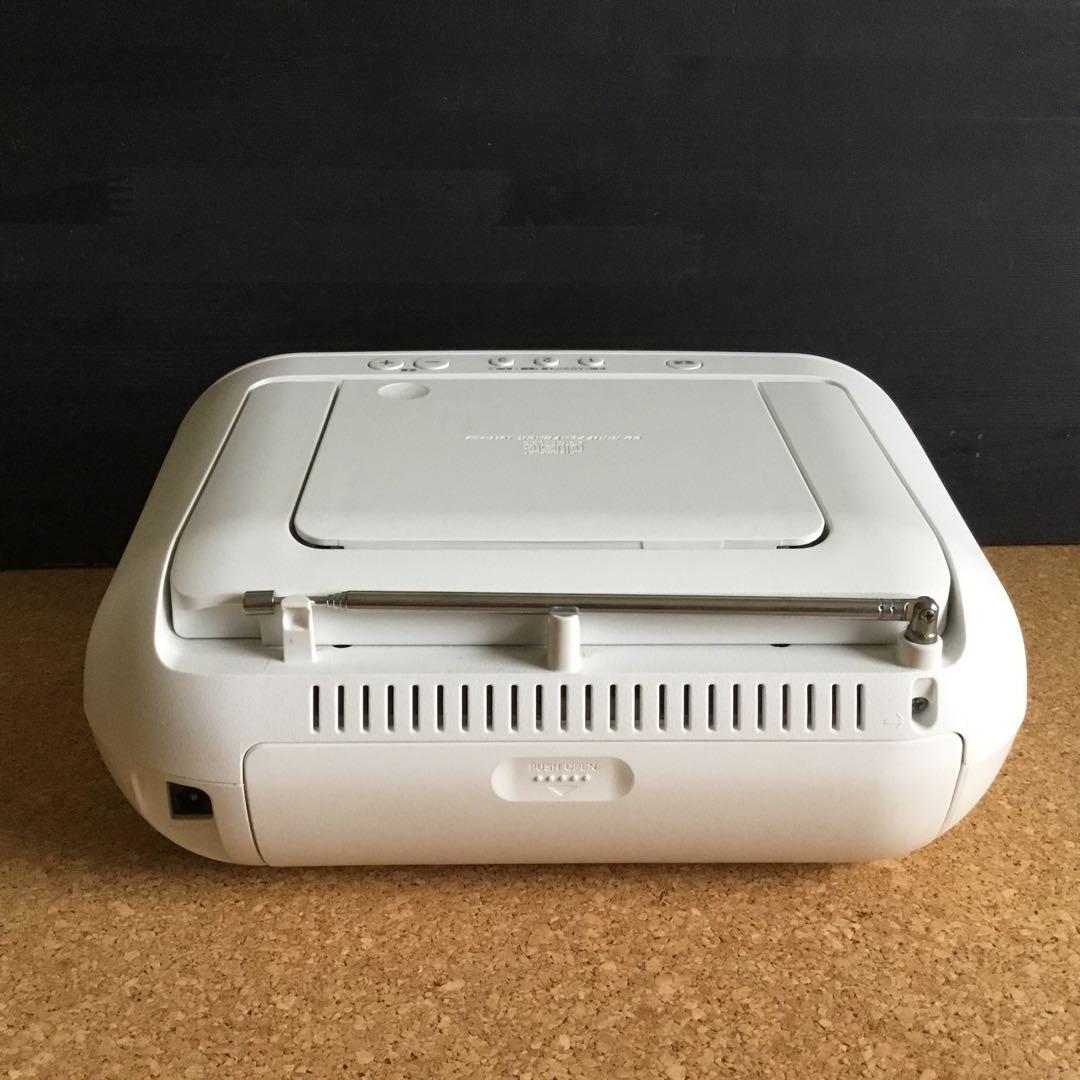 SONY AUX CDラジオ ZS-S40 ホワイト