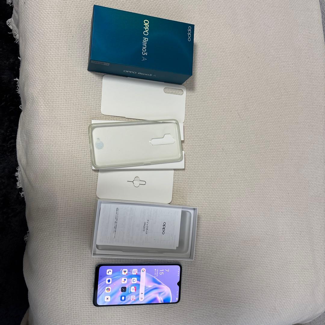 マ*キ様 OPPO Reno 3 A sim freeグラデーションブルー 本体