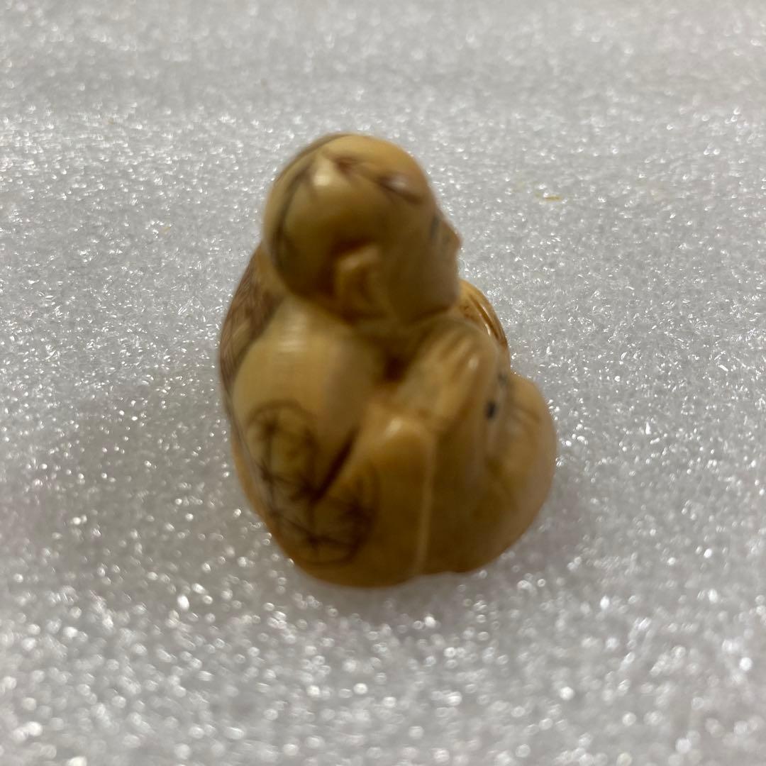 極上天然素材　根付　提げ物　置物