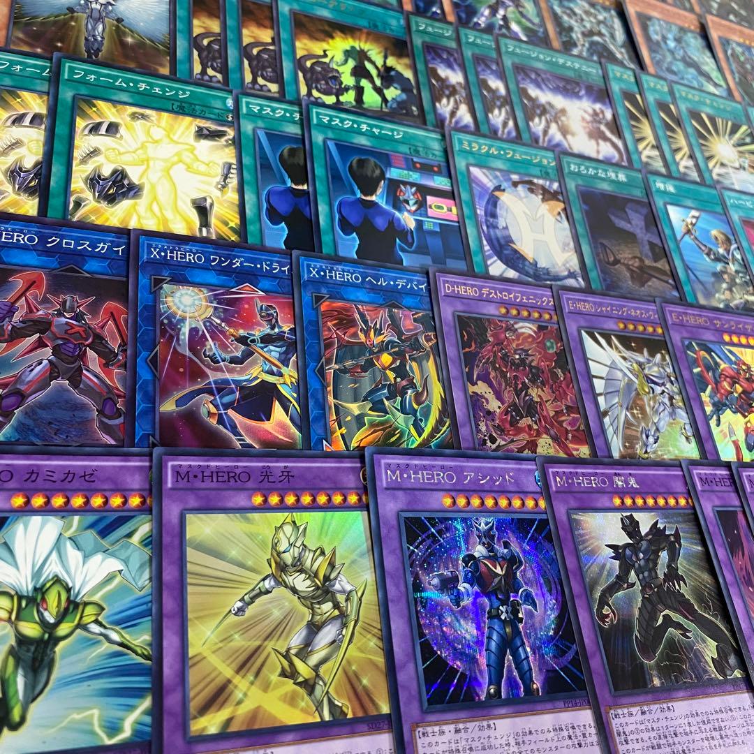 遊戯王 本格構築済み HERO デッキ フレイムウィングマンフレイムシュート