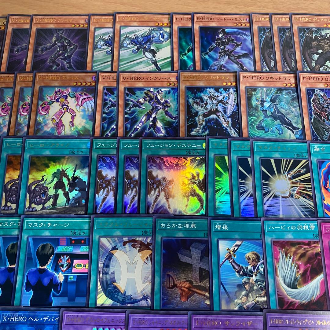 遊戯王 本格構築済み HERO デッキ フレイムウィングマンフレイムシュート