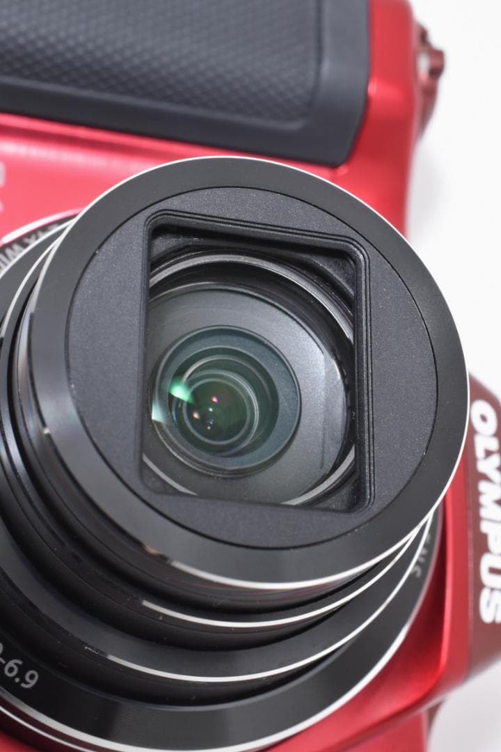 《 美品 》　オリンパス　OLYMPUS STYLUS SZ-15 レッド