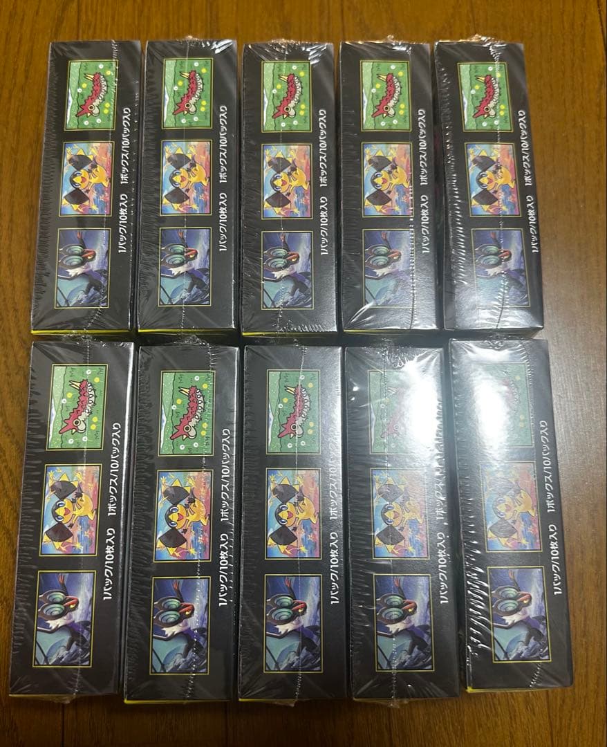 未開封シュリンク付ポケカ　MEGAドリームex10BOX