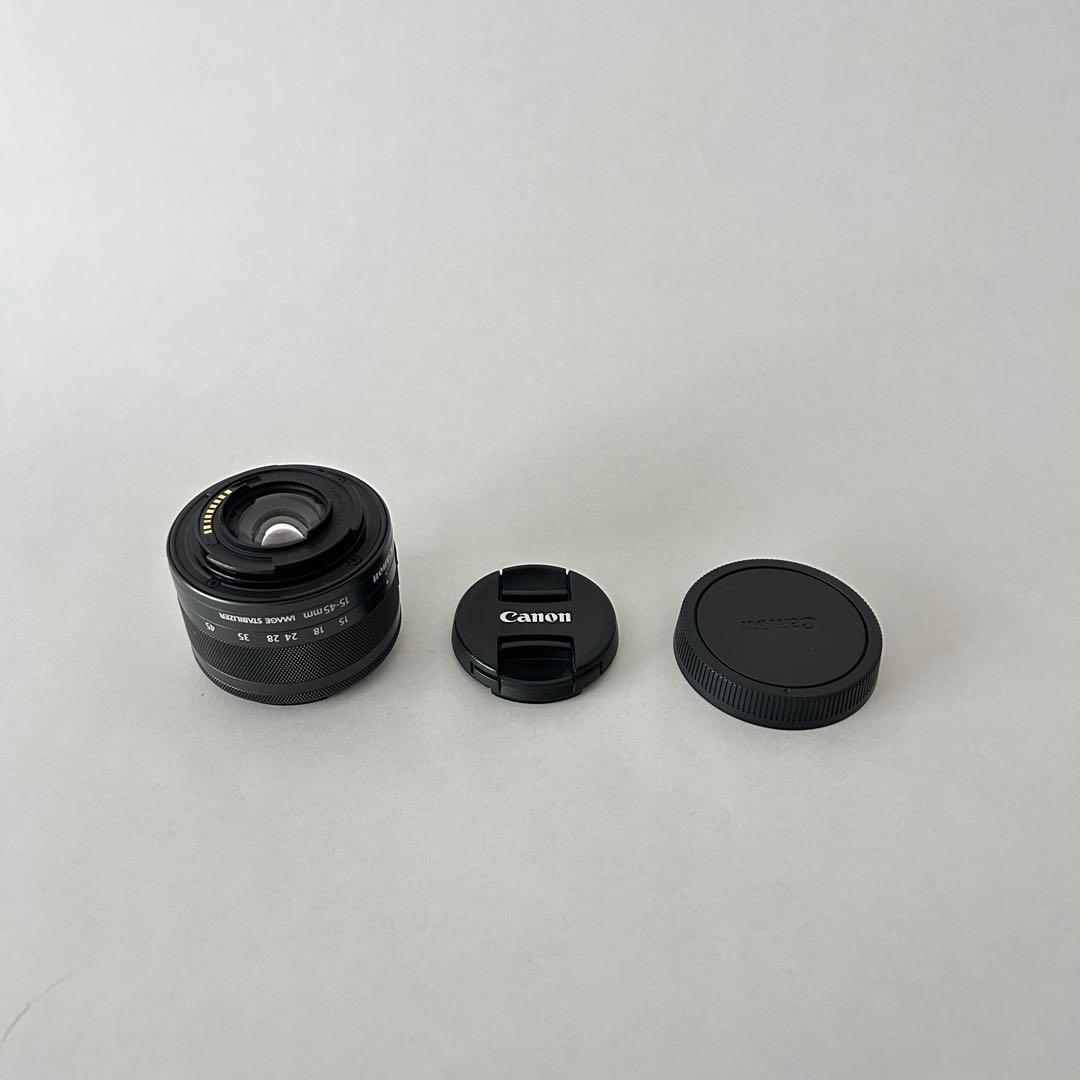 【中古】Canon EOS Kiss M ダブルレンズキット ミラーレス動作良好
