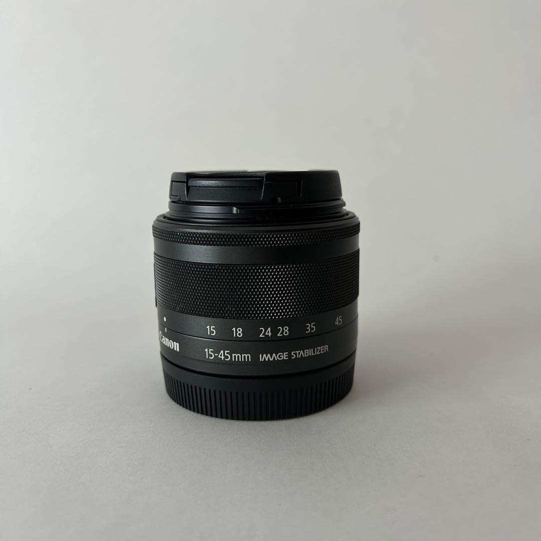 【中古】Canon EOS Kiss M ダブルレンズキット ミラーレス動作良好
