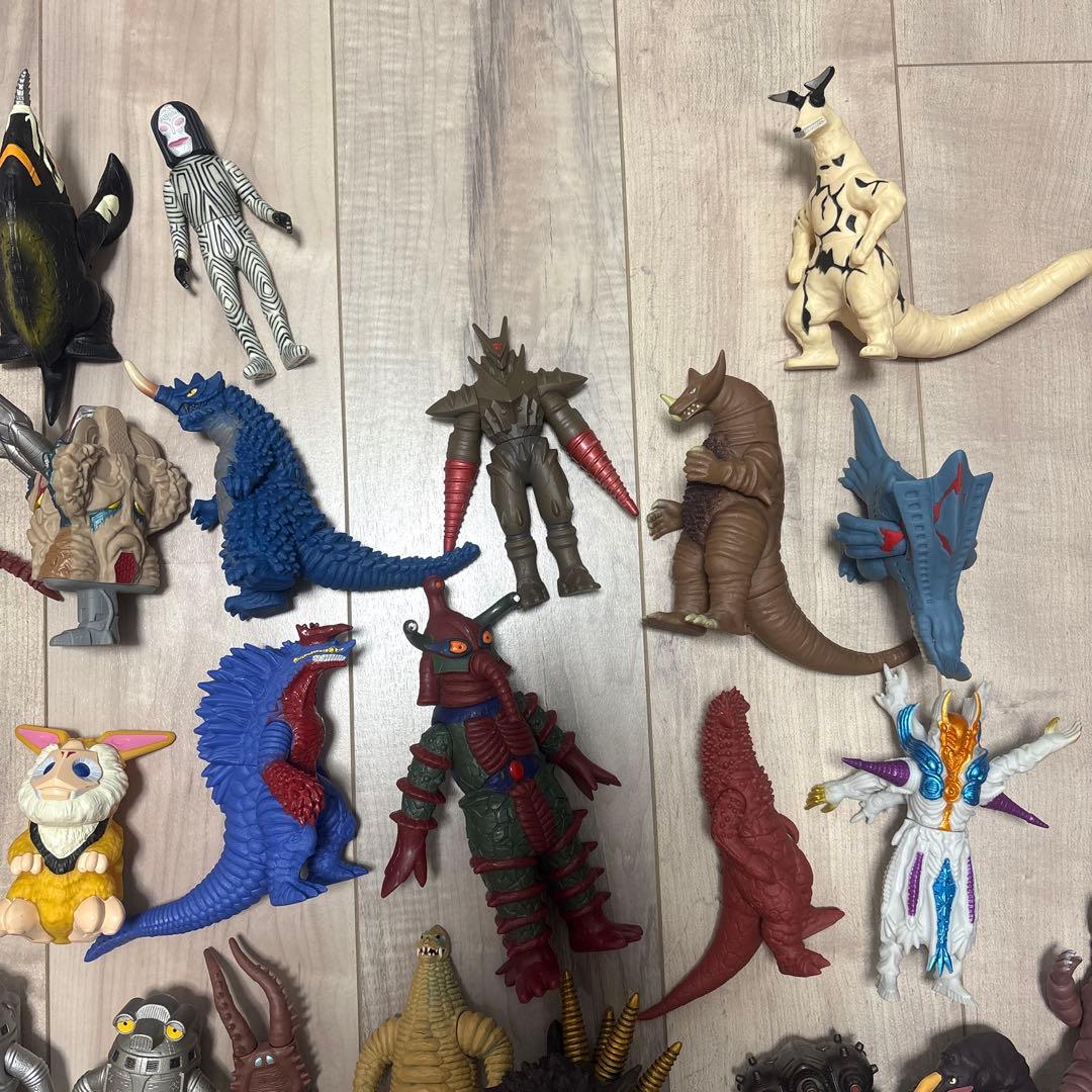 ウルトラマン＆ウルトラ怪獣ソフビ　53体まとめ売り