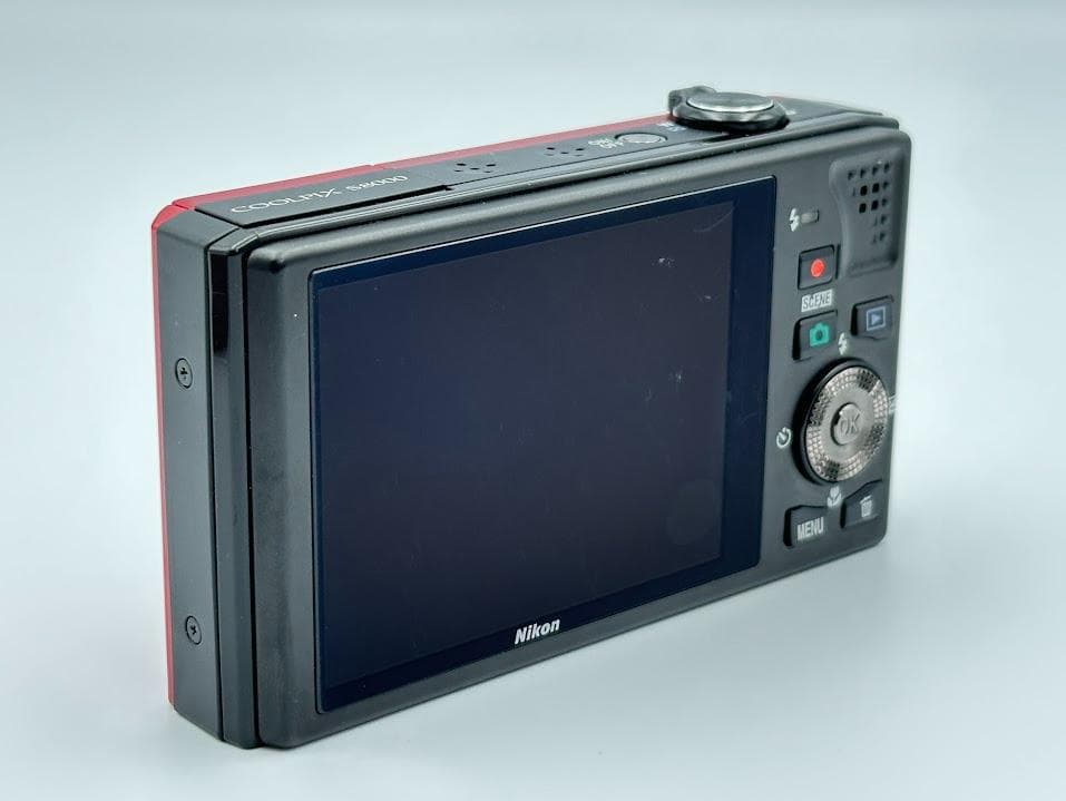 Nikon COOLPIX S8000 コンパクトデジタルカメラ レッド 動作品
