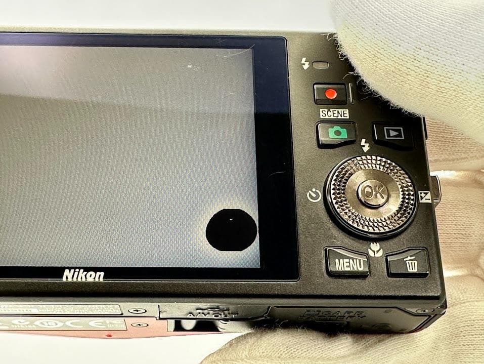 Nikon COOLPIX S8000 コンパクトデジタルカメラ レッド 動作品