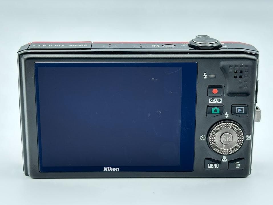 Nikon COOLPIX S8000 コンパクトデジタルカメラ レッド 動作品