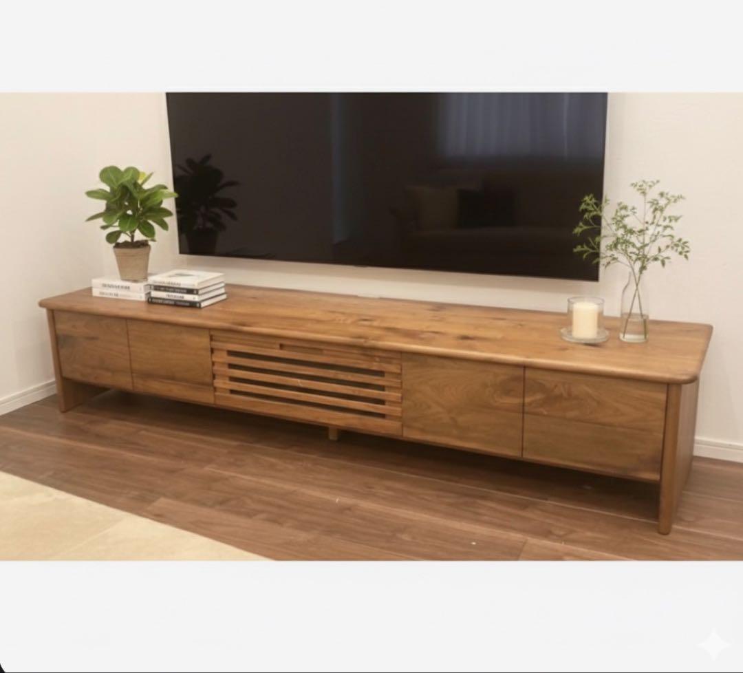 200cm 木製テレビ台