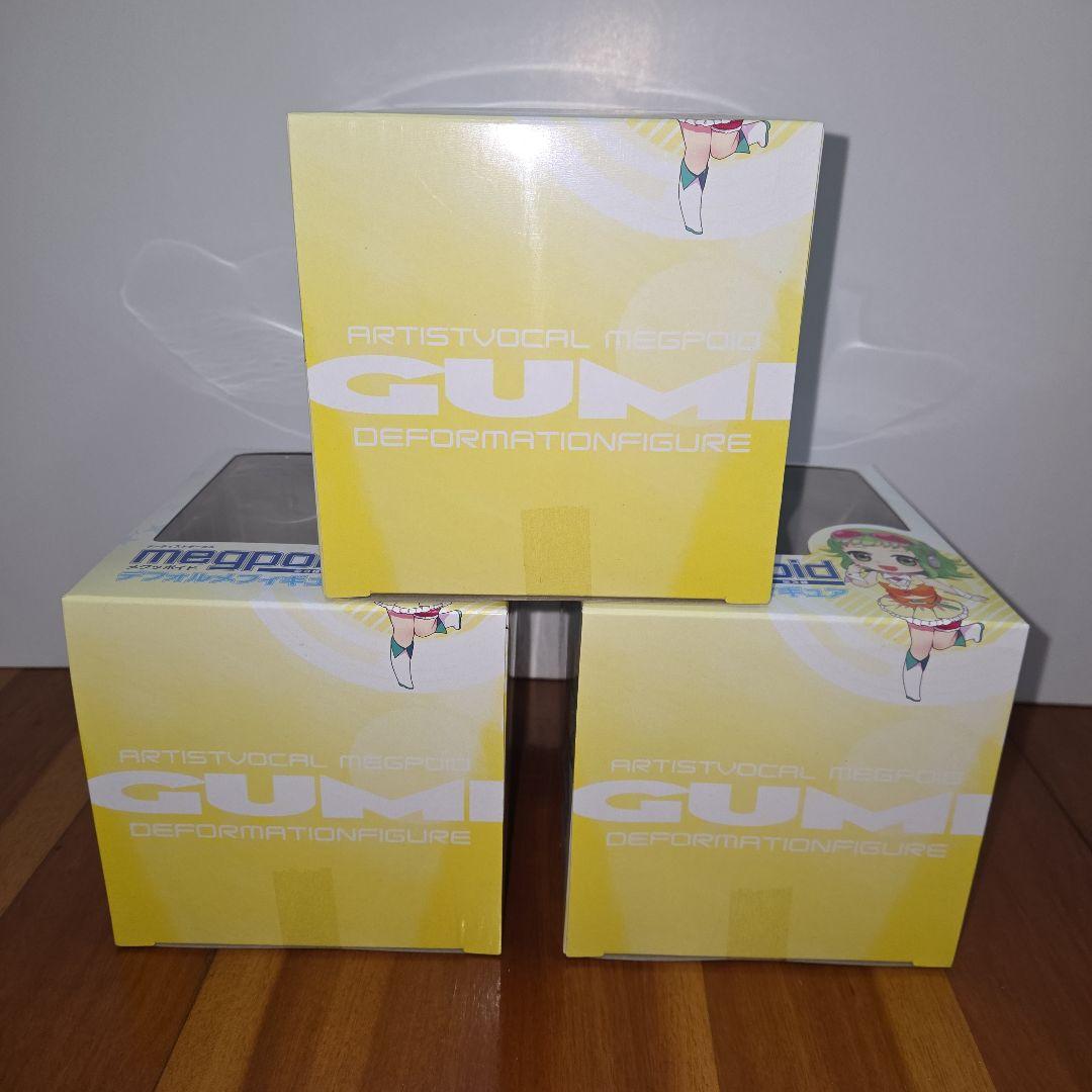 メグッポイド gumi デフォルメフィギュア 3体セット